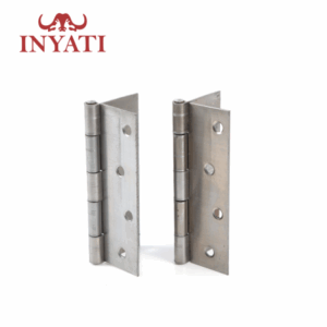 Hinge Butt 100x75mm Brass Plated 2pc Inyati